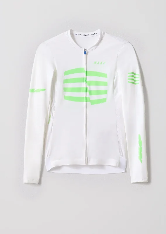 Women's Sphere Pro Hex LS Jersey 2.0 Silk Jersey Blouse