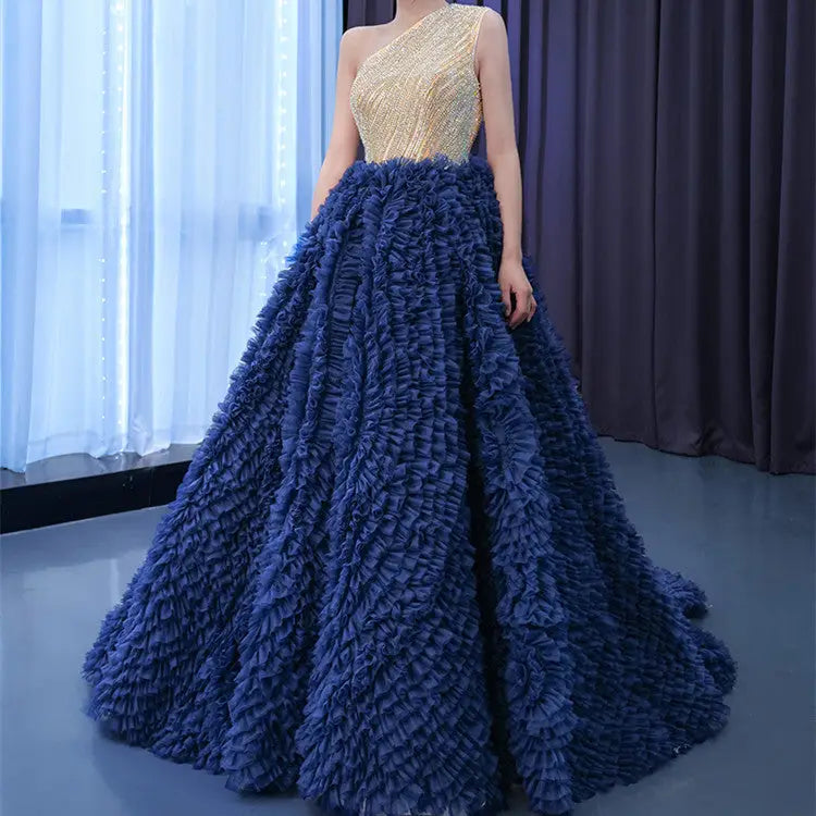 Women high waist slim bride singing solo poached skirt low waist skirt