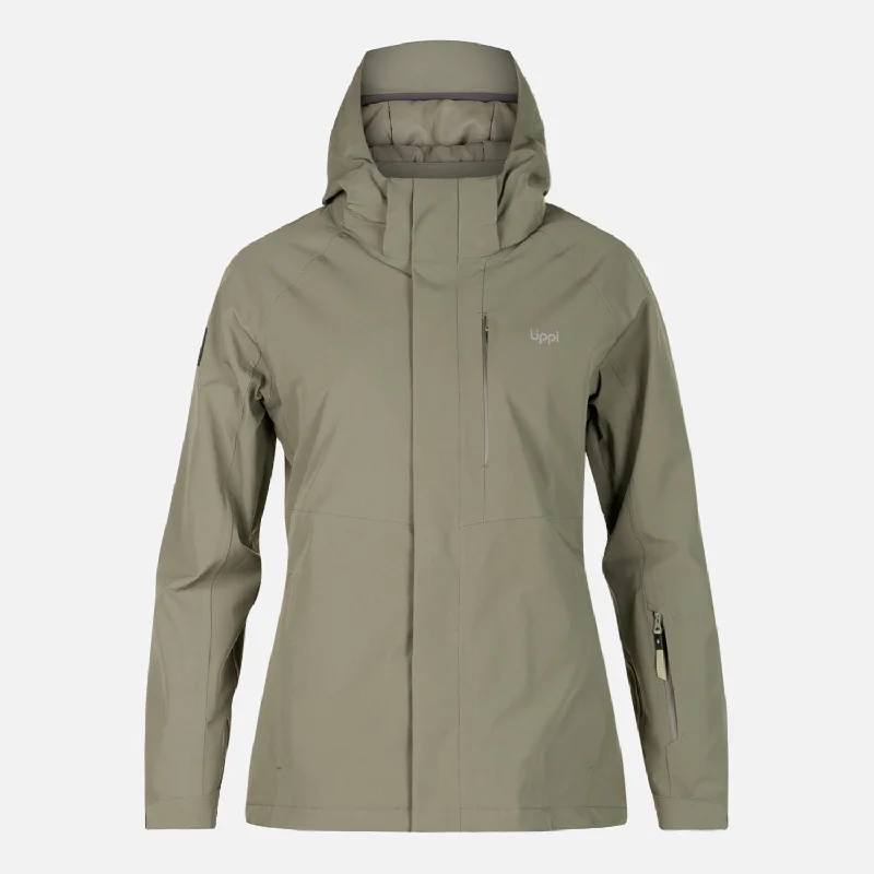 Chaqueta Mujer Andes B-Dry Hoody Jacket Laurel Lippi Notch Collar Peter Pan Collar Cowl Neck Chaqueta Mujer Andes B-Dry Hoody Jacket Laurel Lippi Notch Collar Peter Pan Collar Cowl Neck