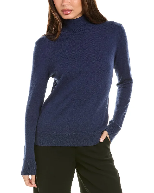 Lafayette 148 New York Turtleneck Cashmere Sweater Satin Fabric Silk Fabric Chiffon Fabric Lafayette 148 New York Turtleneck Cashmere Sweater Satin Fabric Silk Fabric Chiffon Fabric