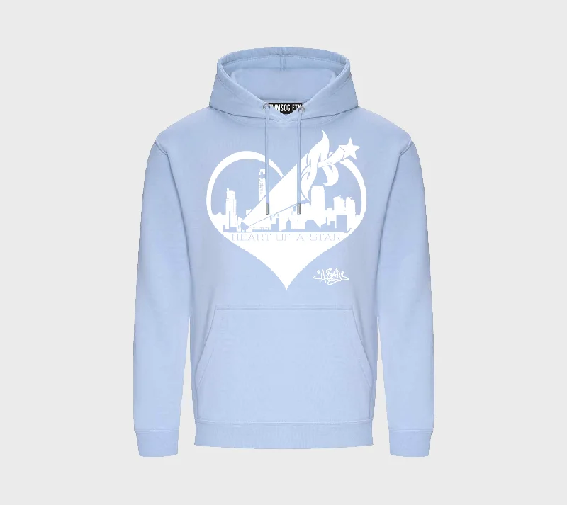 SWMSociety x Heart Of Astar Hoodie Hoodie with Hem Embroidery Detailed Premium