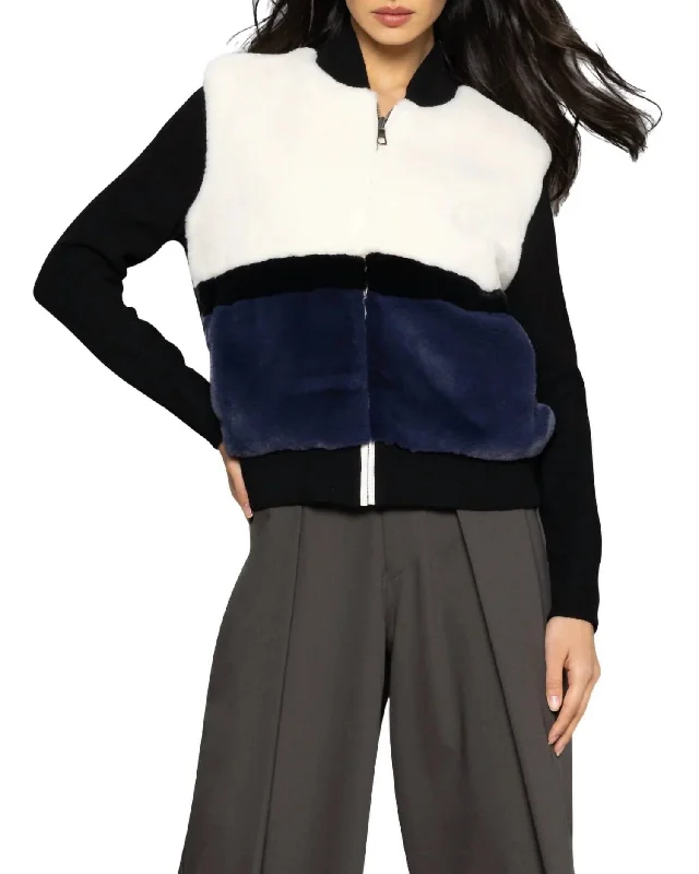 Triple Threat Jacket In Slate Combo Mesh Jacket Canvas Jacket Denim Jacket