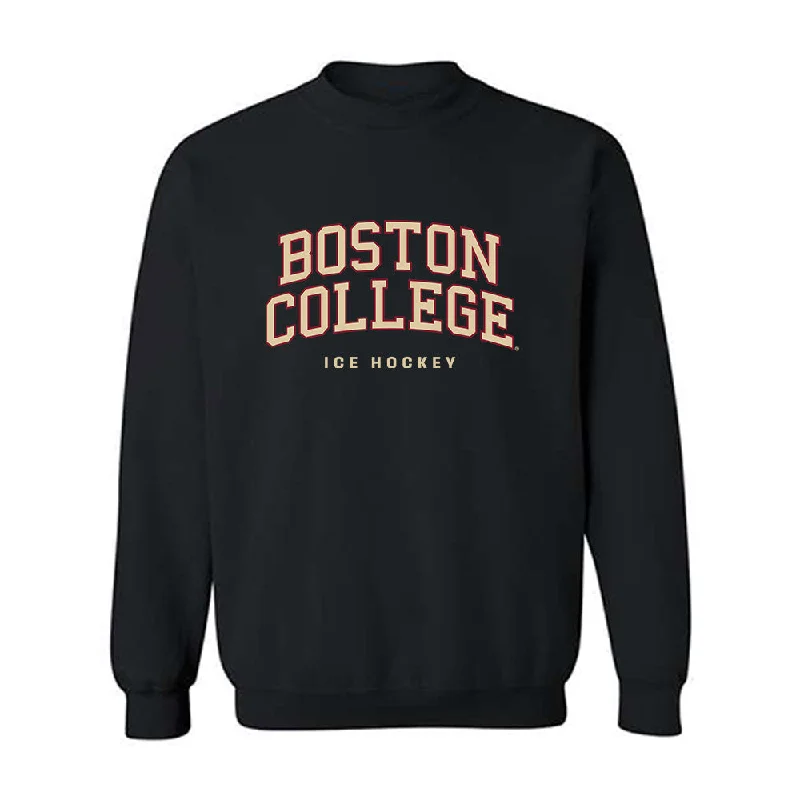 Boston College - NCAA Women's Ice Hockey : Olivia Maffeo - Classic Shersey Crewneck Sweatshirt Hoodie with Hem Detail Decorative Unique Boston College - NCAA Women's Ice Hockey : Olivia Maffeo - Classic Shersey Crewneck Sweatshirt Hoodie with Hem Detail Decorative Unique