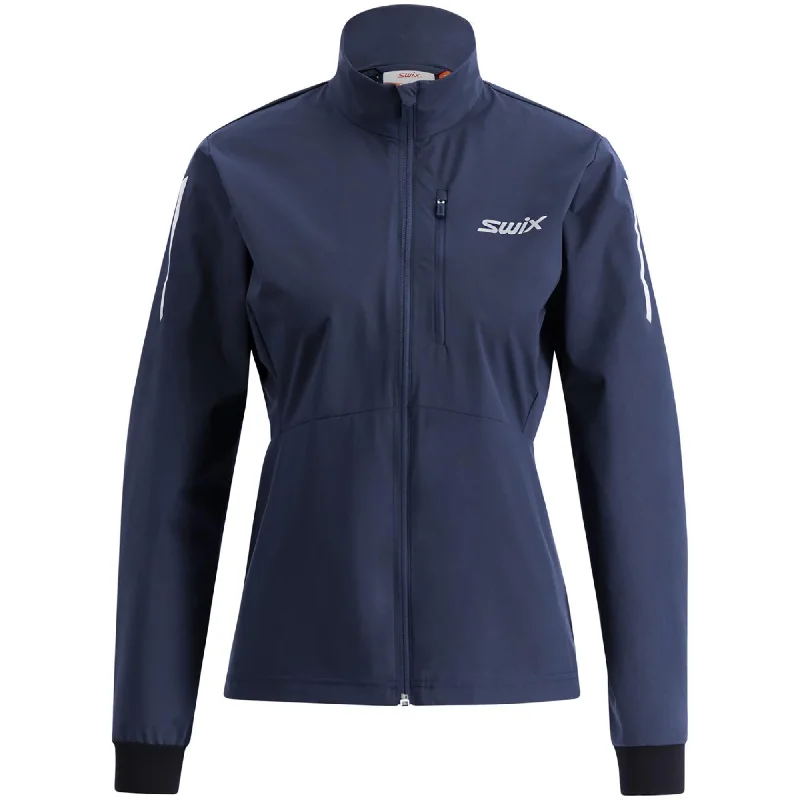 Pace Wind Jacket W A-Line Jacket Boat Neck Shawl Collar