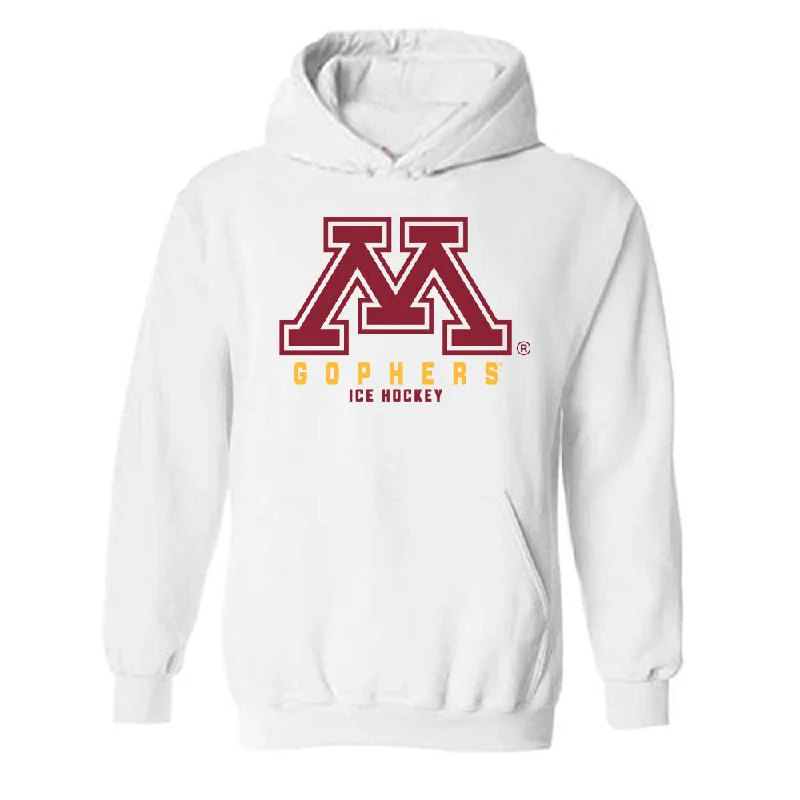 Minnesota - NCAA Women's Ice Hockey : Emily Zumwinkle - Classic Shersey Hooded Sweatshirt Hoodie with Pocket Utility Practical Minnesota - NCAA Women's Ice Hockey : Emily Zumwinkle - Classic Shersey Hooded Sweatshirt Hoodie with Pocket Utility Practical