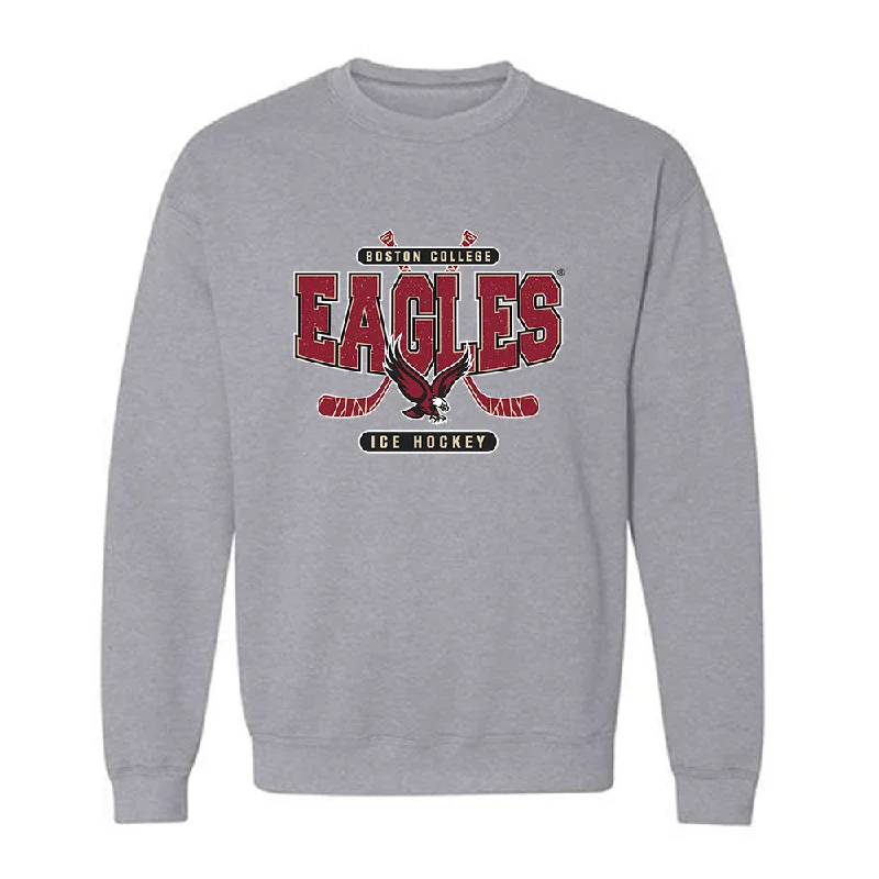 Boston College - NCAA Women's Ice Hockey : Bella Pomarico - Sports Shersey Crewneck Sweatshirt Hoodie with Sequins Glamorous Eye-catching Boston College - NCAA Women's Ice Hockey : Bella Pomarico - Sports Shersey Crewneck Sweatshirt Hoodie with Sequins Glamorous Eye-catching