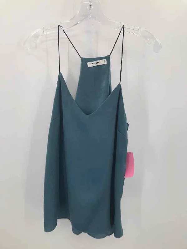 Pre-Owned Mod Ref Blue Size Small Tank Top bronze tank top