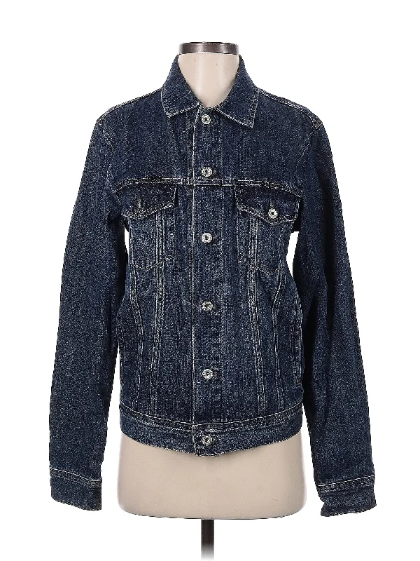 Denim Jacket Tiered Jacket Buttoned Jacket Zippered Jacket