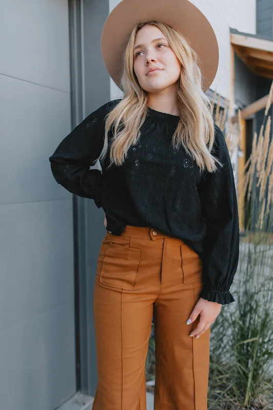 The Elora Trouser - Mustard Trousers New Arrival