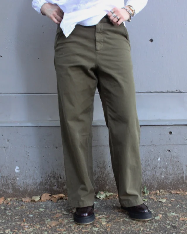 Barena Ida Olive Trousers Trousers versatile functional