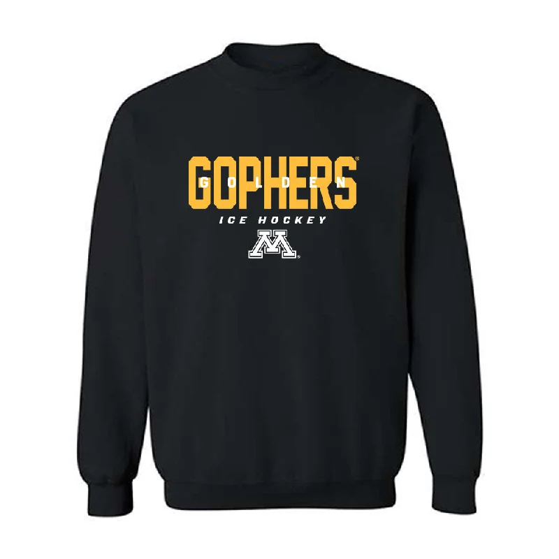 Minnesota - NCAA Women's Ice Hockey : Emily Zumwinkle - Classic Fashion Shersey Crewneck Sweatshirt Hoodie with Half-Zip Sporty Casual Minnesota - NCAA Women's Ice Hockey : Emily Zumwinkle - Classic Fashion Shersey Crewneck Sweatshirt Hoodie with Half-Zip Sporty Casual