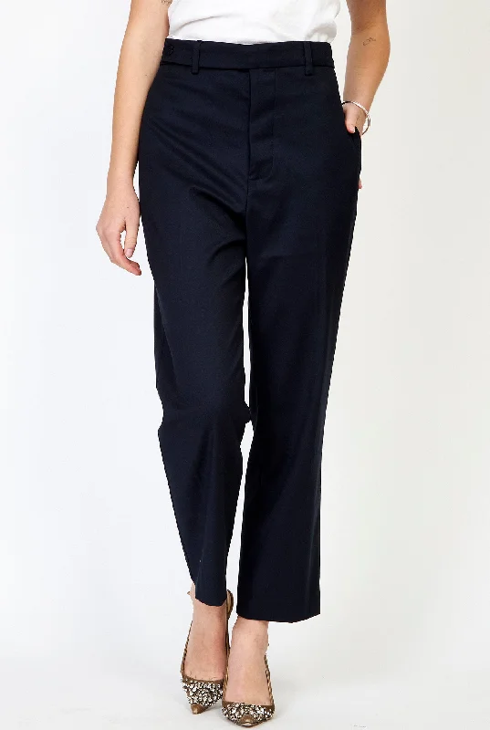 JAMIE HALLER The Waist Tape Trouser Trousers cozy comfortable