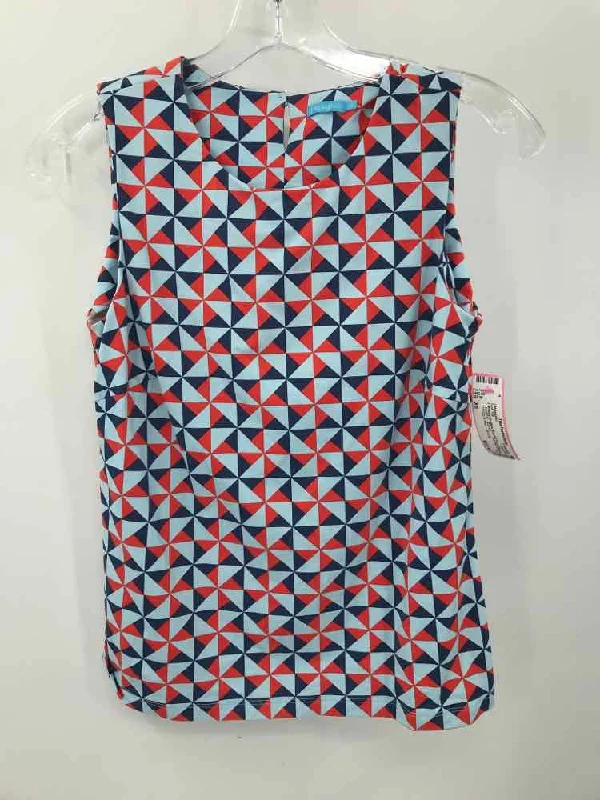 Pre-Owned J Mclaughlin Blue Size XS Tank Top coral tank top