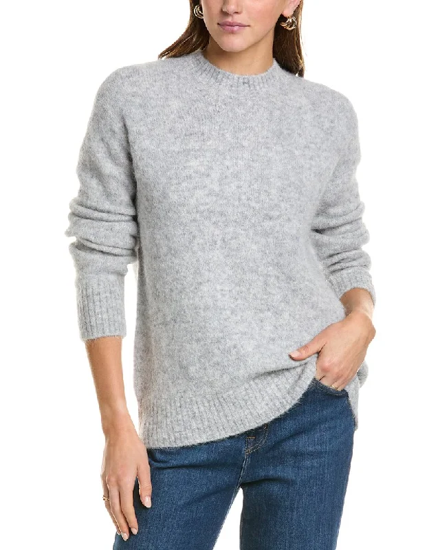 Vince Alpaca-Blend Sweater Spandex Rayon Corduroy