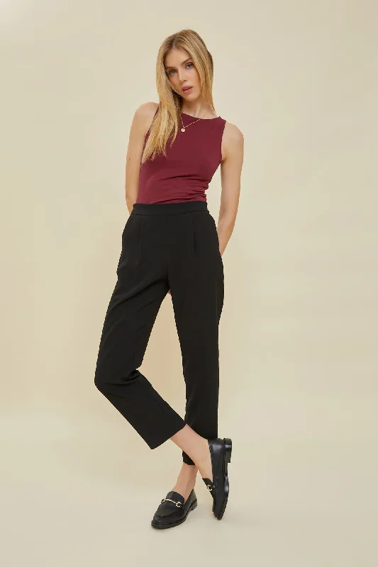 Trouser | Mid + Crop Trousers Timeless Classic