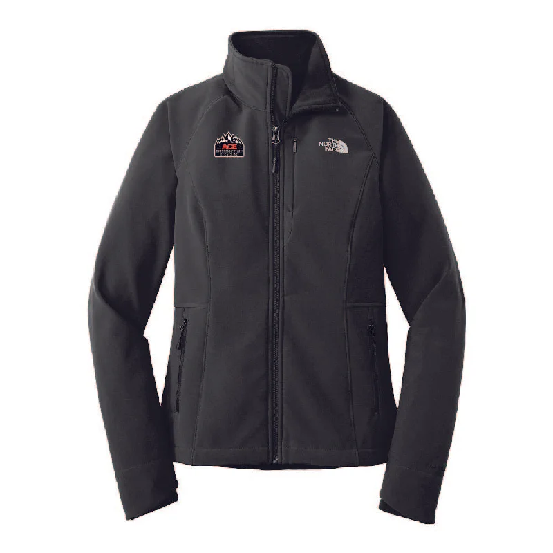 NF0A3LGU The North Face® Ladies Apex Barrier Soft Shell Jacket AIRC Notch Collar Peter Pan Collar Cowl Neck NF0A3LGU The North Face® Ladies Apex Barrier Soft Shell Jacket AIRC Notch Collar Peter Pan Collar Cowl Neck