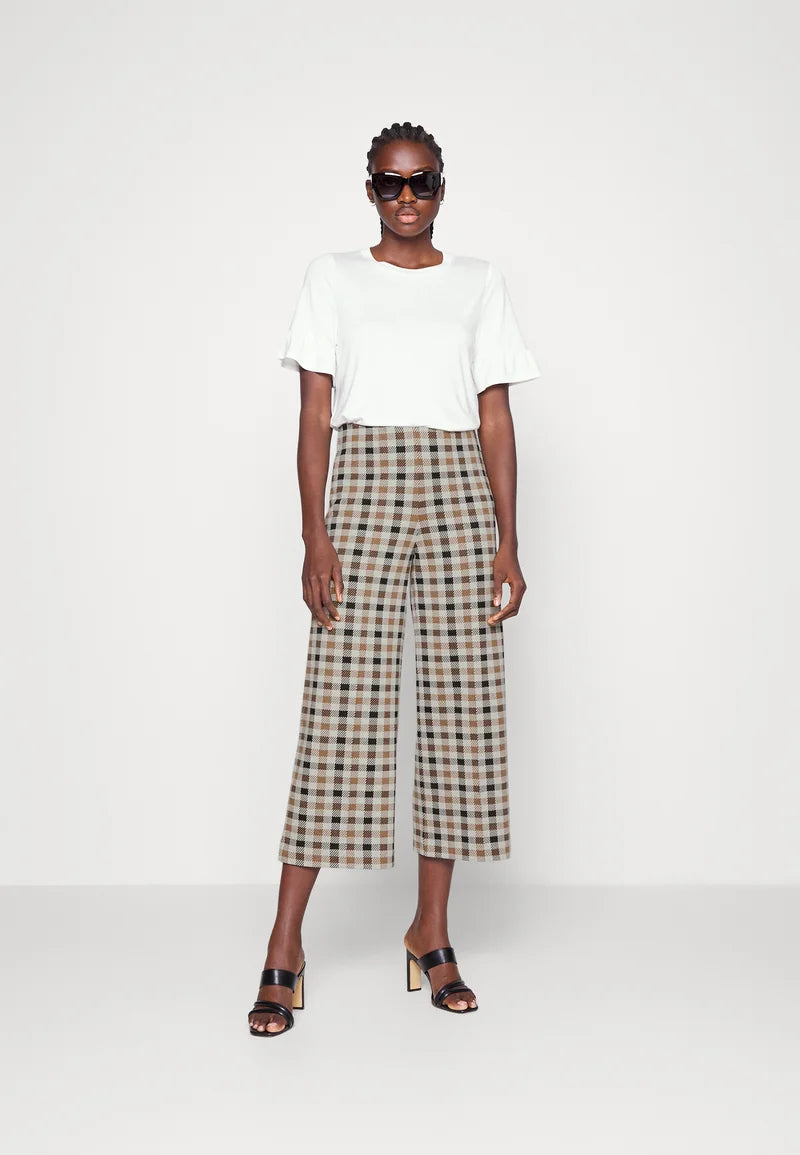The Ilisan Trouser by Part Two - Argan Oil Check Trousers Bestseller Popular