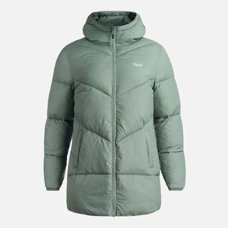 Chaqueta Mujer Long Line Steam Pro Hoody Jacket Verde Musgo Lippi Toggled Jacket Drawstring Jacket Belted Jacket Chaqueta Mujer Long Line Steam Pro Hoody Jacket Verde Musgo Lippi Toggled Jacket Drawstring Jacket Belted Jacket