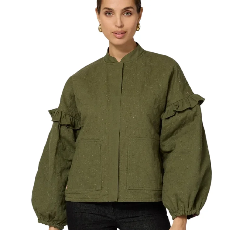 Bobbi Reversible Jacket Satin Fabric Silk Fabric Chiffon Fabric