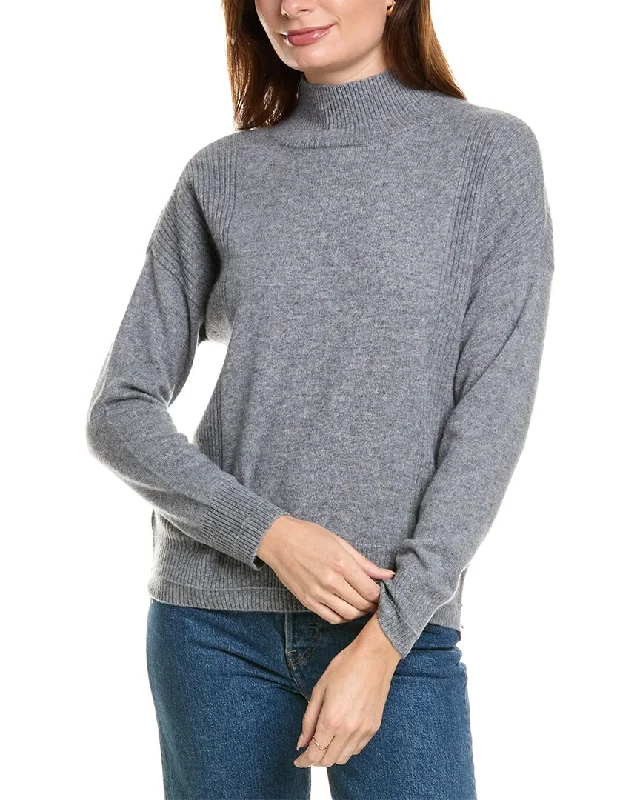 Design History Mock Neck Cashmere Sweater Chenille Fabric Brocade Fabric Lace Fabric Design History Mock Neck Cashmere Sweater Chenille Fabric Brocade Fabric Lace Fabric