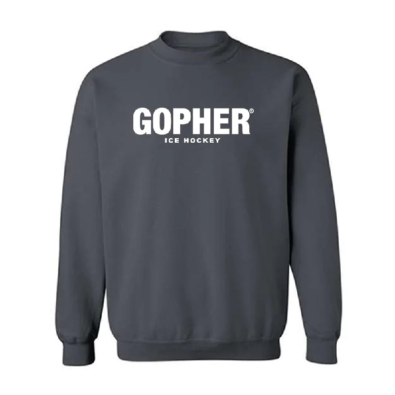 Minnesota - NCAA Women's Ice Hockey : Madeline Wethington - Classic Shersey Crewneck Sweatshirt Hoodie with Raw Hem Edgy Unfinished Minnesota - NCAA Women's Ice Hockey : Madeline Wethington - Classic Shersey Crewneck Sweatshirt Hoodie with Raw Hem Edgy Unfinished