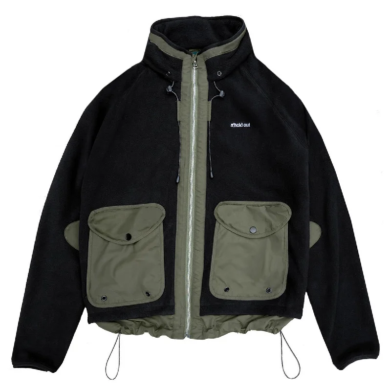 Afield Out Crest Fleece Jacket "Black" Notch Collar Jacket Peter Pan Collar Jacket Cowl Neck Jacket Afield Out Crest Fleece Jacket "Black" Notch Collar Jacket Peter Pan Collar Jacket Cowl Neck Jacket