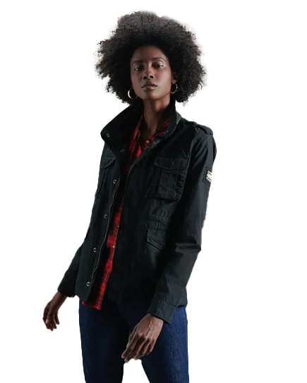 Ripstop Rookie Jacket in Black Notch Collar Jacket Peter Pan Collar Jacket Cowl Neck Jacket Ripstop Rookie Jacket in Black Notch Collar Jacket Peter Pan Collar Jacket Cowl Neck Jacket