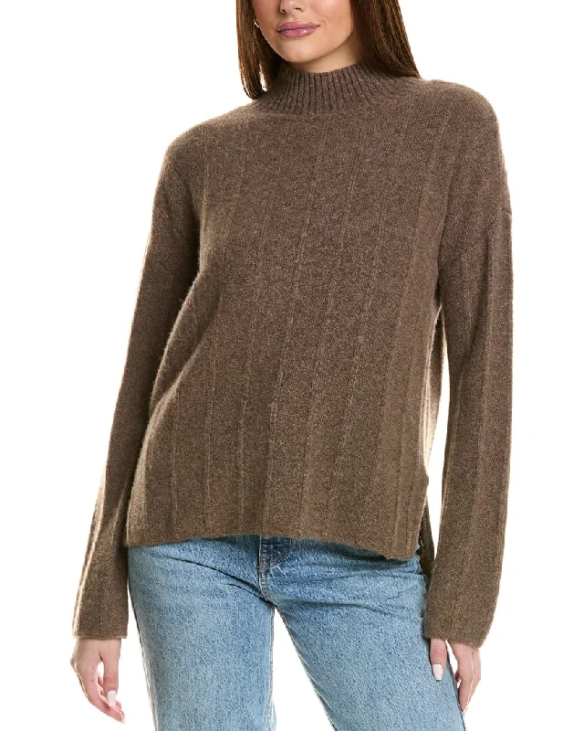 Design History Sloppy Turtleneck Cashmere Sweater Sweater Knitwear Pullover