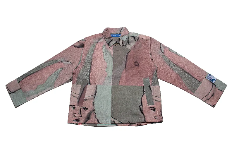 Jungles Jungles Minimal Workwear Rothel Jacket "Digital Print" Toggled Jacket Drawstring Jacket Belted Jacket Jungles Jungles Minimal Workwear Rothel Jacket "Digital Print" Toggled Jacket Drawstring Jacket Belted Jacket