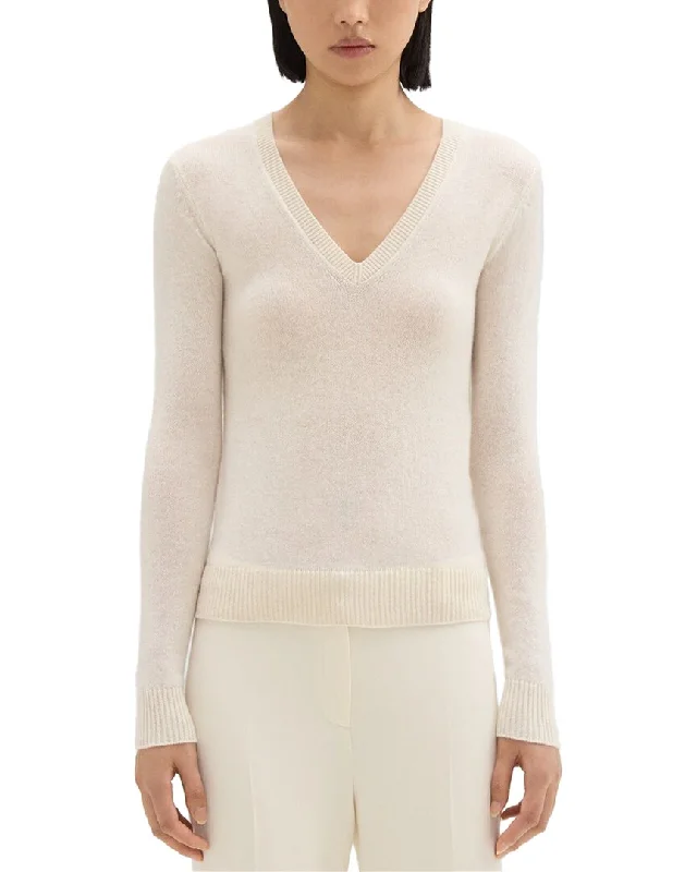 Theory Wool V-Neck Sweater Anti-Pilling Anti-Shrink Durable