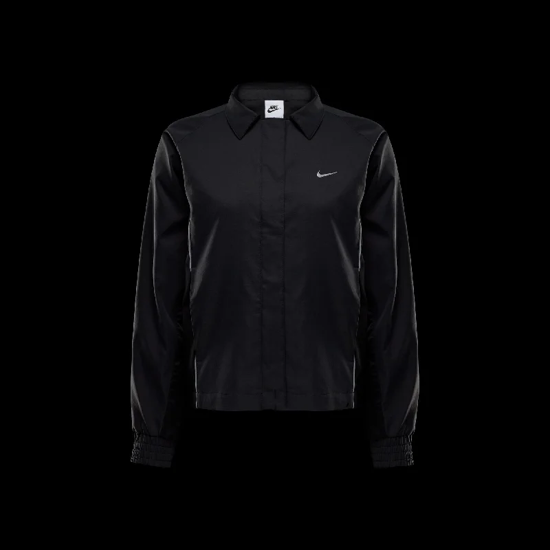 WMNS Nike Sportswear Woven Jacket "Black" Print Jacket Jacquard Jacket Embroidered Jacket WMNS Nike Sportswear Woven Jacket "Black" Print Jacket Jacquard Jacket Embroidered Jacket