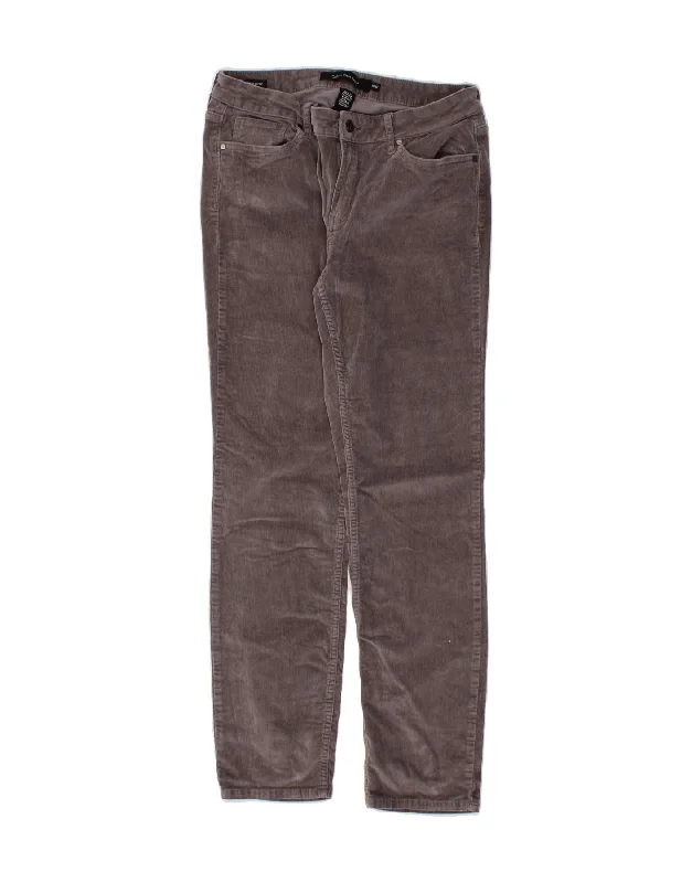 CALVIN KLEIN Womens Skinny Corduroy Trousers US 14 XL W32 L31 Grey Cotton Trousers Polka Dot Cute CALVIN KLEIN Womens Skinny Corduroy Trousers US 14 XL W32 L31 Grey Cotton Trousers Polka Dot Cute