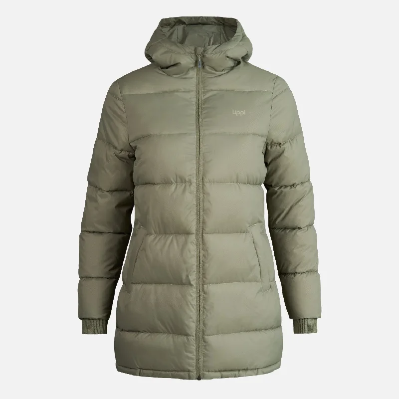 Chaqueta Mujer Long Line Steam Pro Hoody Jacket Laurel Lippi Stand-Up Collar Roll-Neck Collar Turtle Neck Chaqueta Mujer Long Line Steam Pro Hoody Jacket Laurel Lippi Stand-Up Collar Roll-Neck Collar Turtle Neck