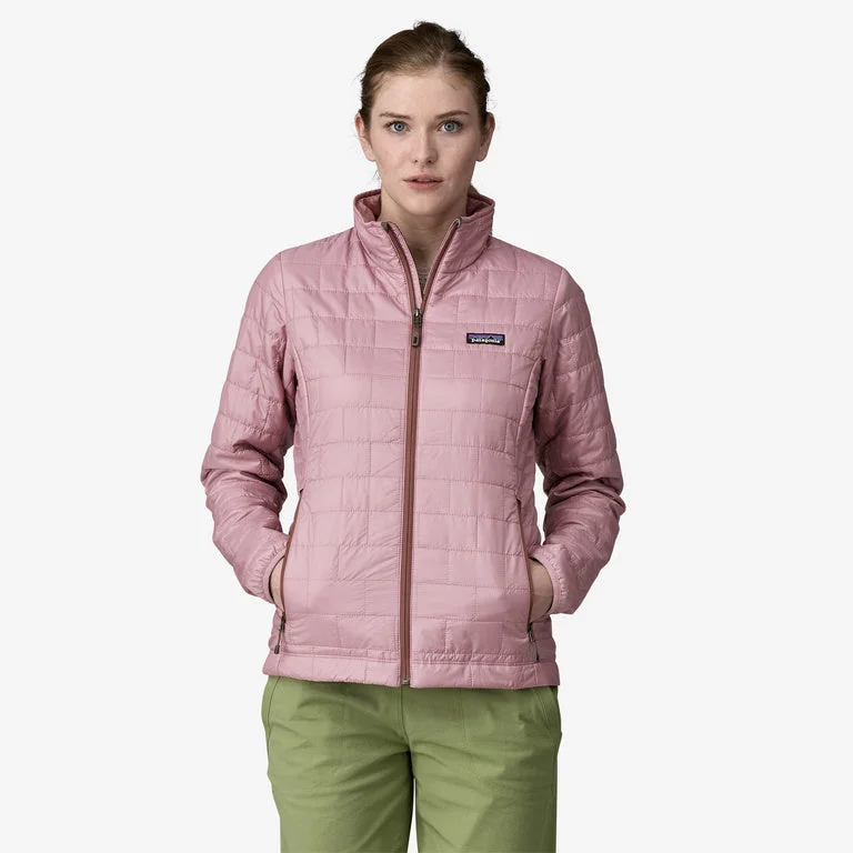 Nano Puff Jacket - Stormy Mauve Hoodie Zip-Up Jacket Button-Up Jacket