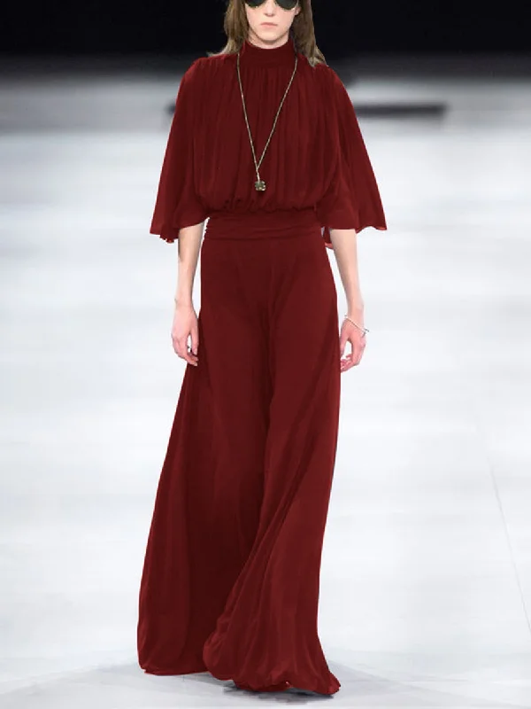 达不到供应链要求,产品下架High-neck Mid-sleeve Loose Top and High-waist Trousers Suit Trousers Travel Practical 达不到供应链要求,产品下架High-neck Mid-sleeve Loose Top and High-waist Trousers Suit Trousers Travel Practical
