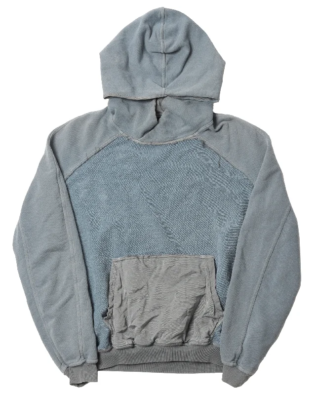 Inside Out Hoodie Hoodie with Belted Waist Structured Tailored