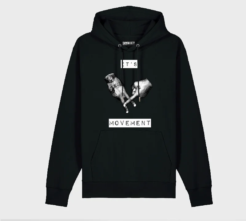 SWMSOCIETY - MOVEMENT RANSOM LETTER HOODIE Hoodie with Illustration Artistic Creative SWMSOCIETY - MOVEMENT RANSOM LETTER HOODIE Hoodie with Illustration Artistic Creative