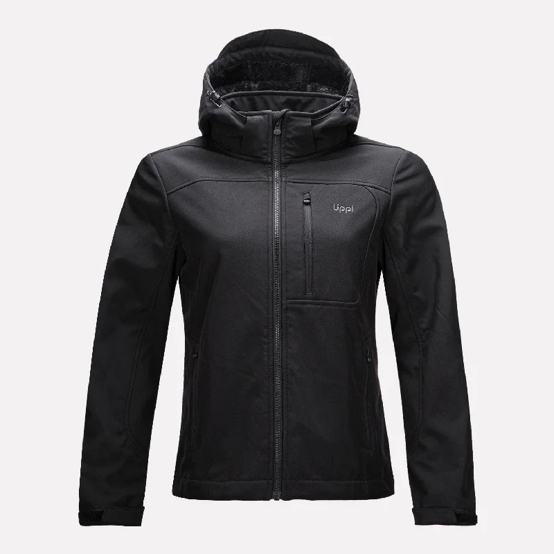Chaqueta Mujer Macaya Softshell Hoody Jacket Negro Lippi Knit Jacket Woven Jacket Fleece Jacket Chaqueta Mujer Macaya Softshell Hoody Jacket Negro Lippi Knit Jacket Woven Jacket Fleece Jacket
