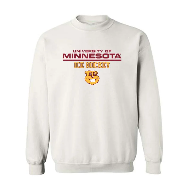 Minnesota - NCAA Women's Ice Hockey : Skylar Vetter - Classic Fashion Shersey Crewneck Sweatshirt Hoodie with Hem Fringe Bohemian Relaxed Minnesota - NCAA Women's Ice Hockey : Skylar Vetter - Classic Fashion Shersey Crewneck Sweatshirt Hoodie with Hem Fringe Bohemian Relaxed