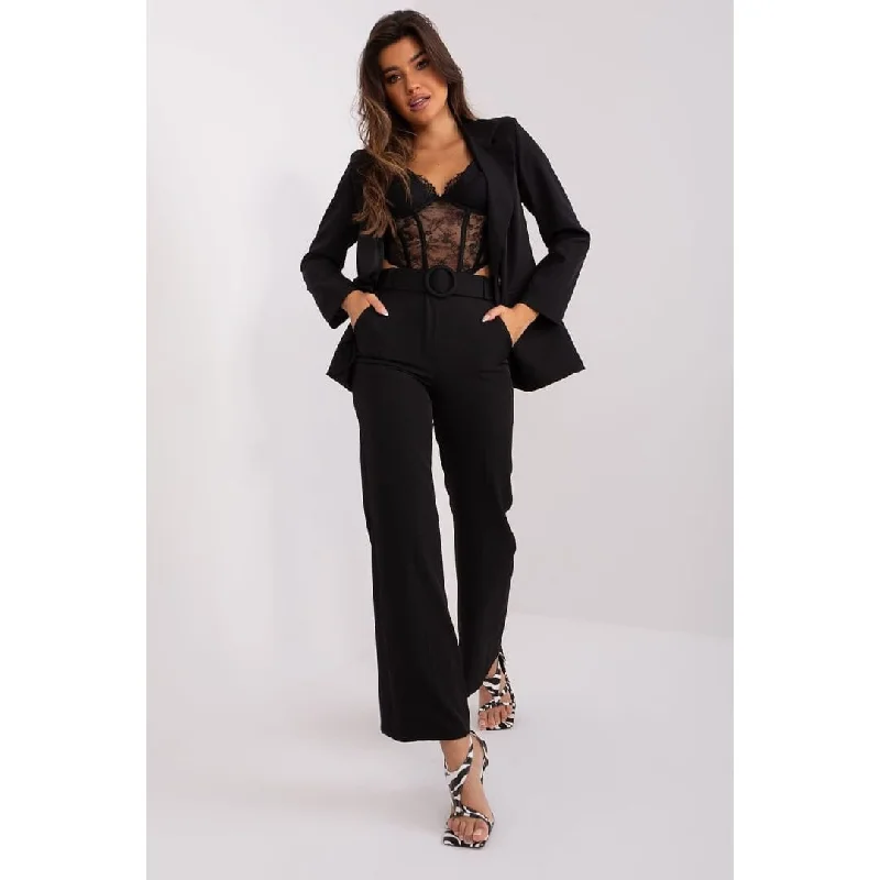 Women trousers Italy Moda Trousers versatile all-occasion