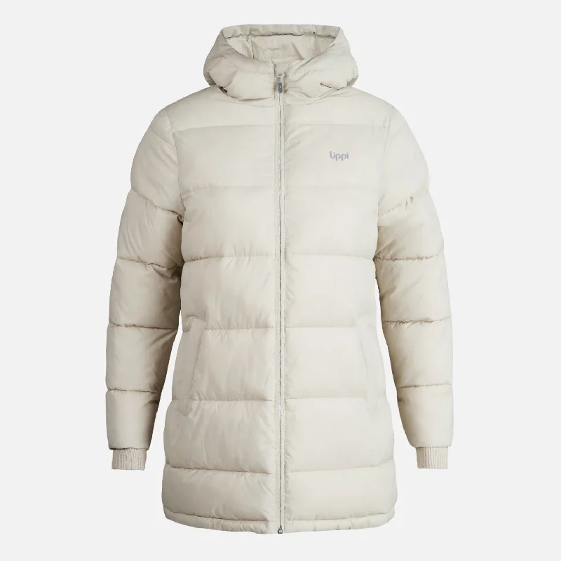 Chaqueta Mujer Long Line Steam Pro Hoody Jacket Crema Lippi One-Shoulder Jacket Off-the-Shoulder Jacket Asymmetrical Jacket Chaqueta Mujer Long Line Steam Pro Hoody Jacket Crema Lippi One-Shoulder Jacket Off-the-Shoulder Jacket Asymmetrical Jacket