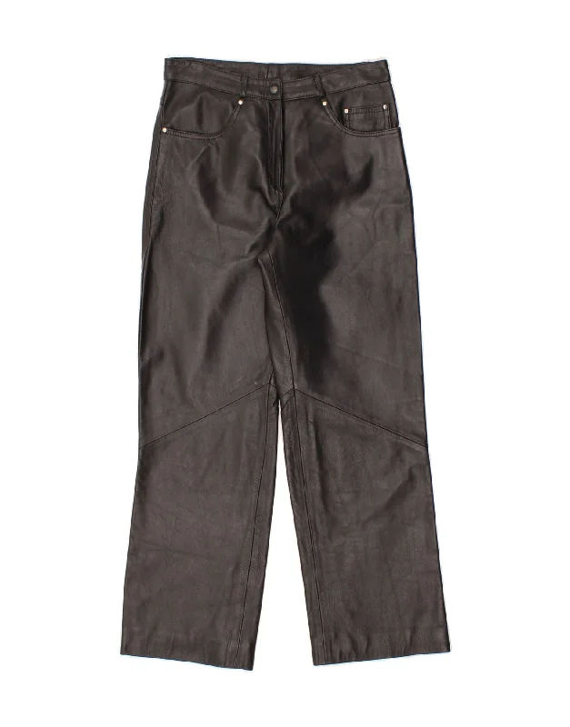 CONBIPEL Womens Straight Casual Trousers IT 42 Medium W28 L27 Black Trousers Velvet Soft CONBIPEL Womens Straight Casual Trousers IT 42 Medium W28 L27 Black Trousers Velvet Soft