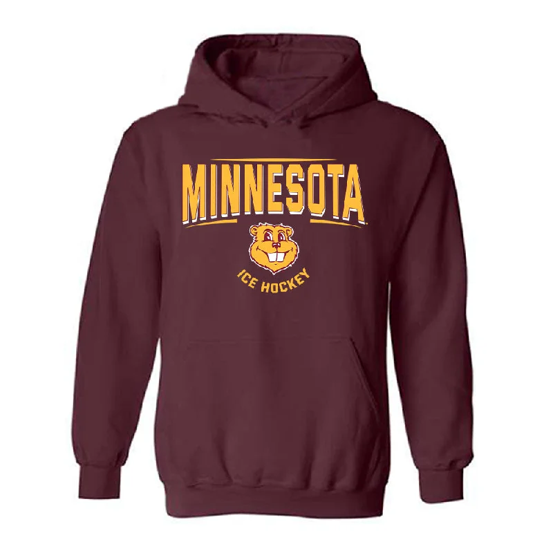 Minnesota - NCAA Women's Ice Hockey : Madeline Wethington - Classic Fashion Shersey Hooded Sweatshirt Hoodie with Hem Frayed Vintage Worn Minnesota - NCAA Women's Ice Hockey : Madeline Wethington - Classic Fashion Shersey Hooded Sweatshirt Hoodie with Hem Frayed Vintage Worn