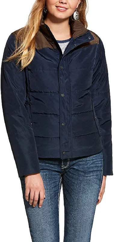 ARIAT Women's Lily Insulated Jacket, Navy Insulated Jacket Fitted Jacket Loose Jacket ARIAT Women's Lily Insulated Jacket, Navy Insulated Jacket Fitted Jacket Loose Jacket