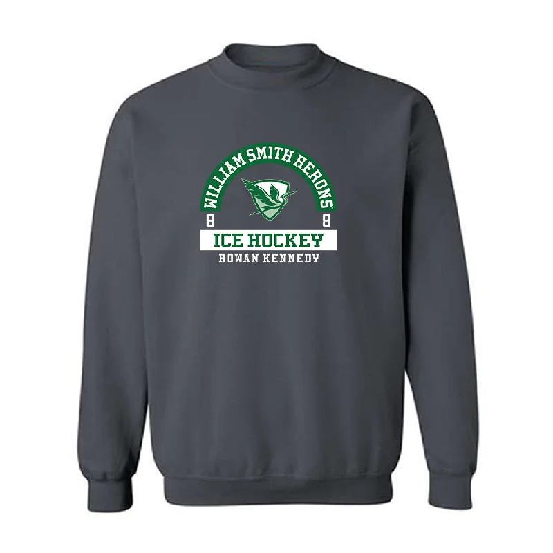HWS - NCAA Women's Ice Hockey : Rowan Kennedy - Classic Fashion Shersey Crewneck Sweatshirt Hoodie with Bell Sleeves Flared Feminine HWS - NCAA Women's Ice Hockey : Rowan Kennedy - Classic Fashion Shersey Crewneck Sweatshirt Hoodie with Bell Sleeves Flared Feminine