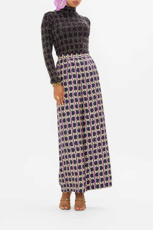 STRAIGHT LEG RELAXED TROUSER FILM DIVA Trousers Seasonal Trendy