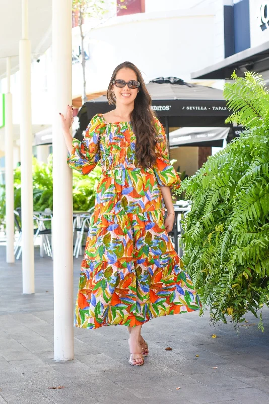 Shine On Flowers Dress