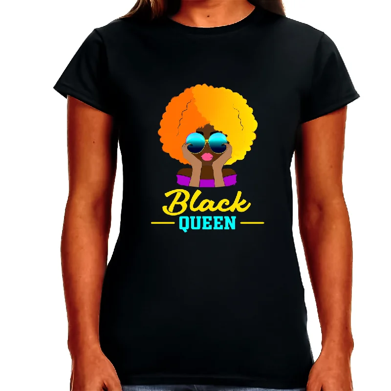 Juneteenth T-shirt for Women Freedom Day Womens Black Pride Melanin Tee Houndstooth Herringbone Solid Juneteenth T-shirt for Women Freedom Day Womens Black Pride Melanin Tee Houndstooth Herringbone Solid