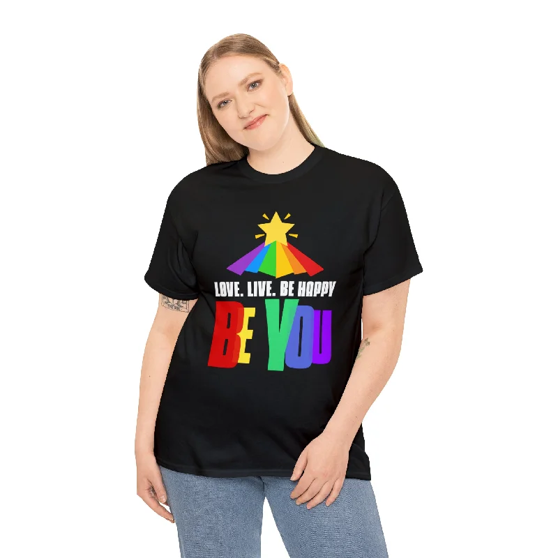 Be You Shirt LGBTQ Pride Rainbow Flag Lesbian Gay Pride Ally Womens Plus Size Tops Polka Dot Checkered Tartan Be You Shirt LGBTQ Pride Rainbow Flag Lesbian Gay Pride Ally Womens Plus Size Tops Polka Dot Checkered Tartan