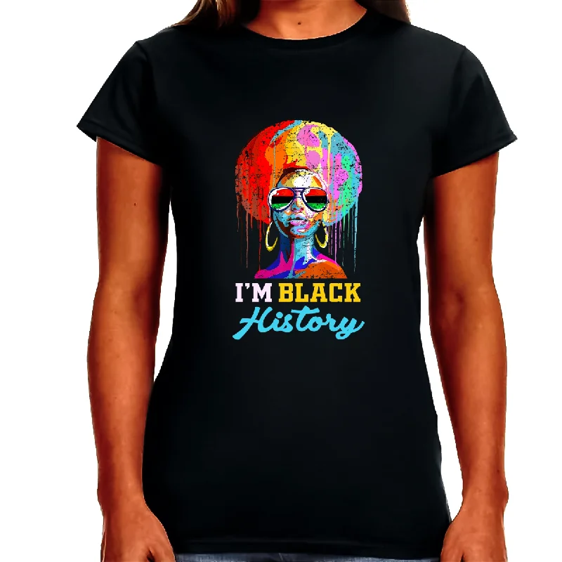 Juneteenth T-shirt for Women Freedom Day Womens Black Pride Melanin Tee Front Pockets Side Pockets Patch Pockets Juneteenth T-shirt for Women Freedom Day Womens Black Pride Melanin Tee Front Pockets Side Pockets Patch Pockets